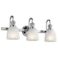 Bad-Wandleuchte Cora (verchromt) 3x - Elstead Lighting