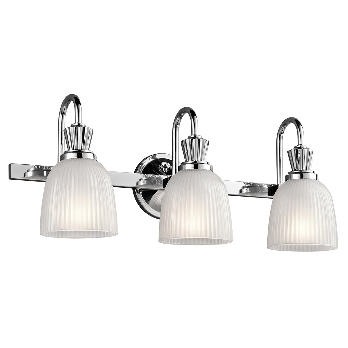 Bad-Wandleuchte Cora (verchromt) 3x - Elstead Lighting