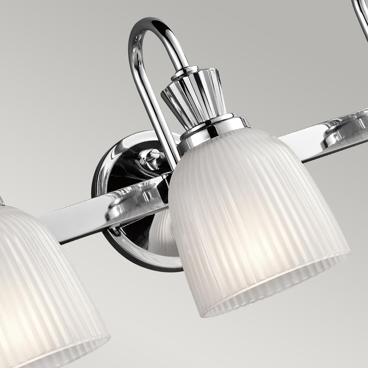 Bad-Wandleuchte Cora (verchromt) 3x - Elstead Lighting