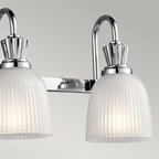 Bad-Wandleuchte Cora (verchromt) 3x - Elstead Lighting