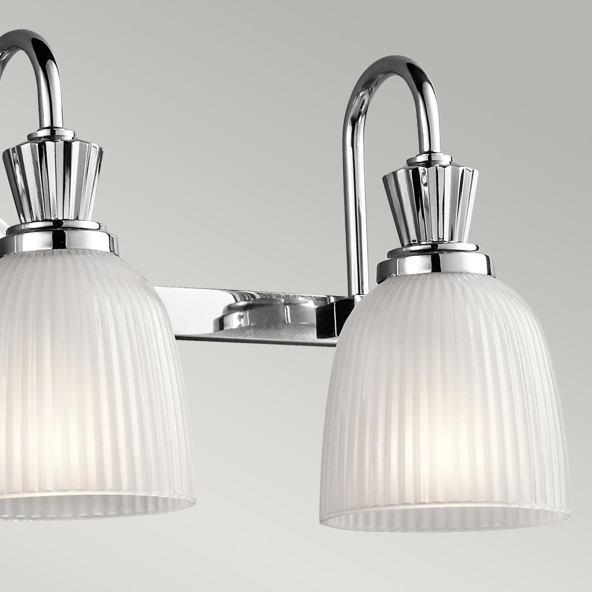 Bad-Wandleuchte Cora (verchromt) 3x - Elstead Lighting