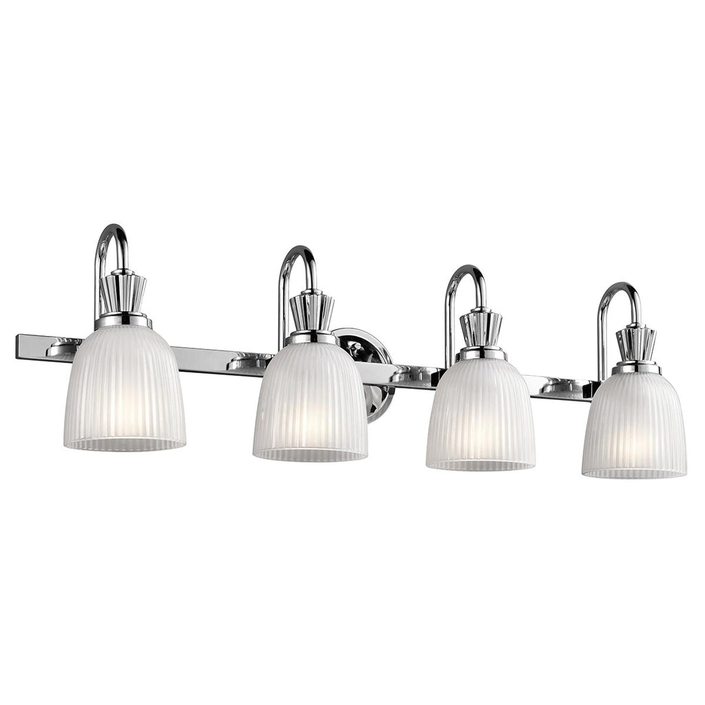Bad-Wandleuchte Cora (verchromt) 4x - Elstead Lighting