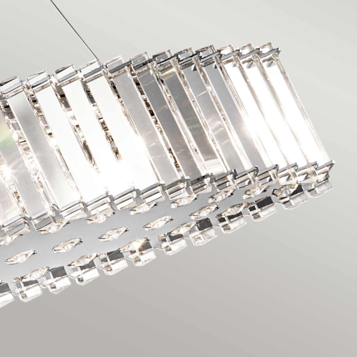Bad-Deckenleuchte Crystal Skye (verchromt) 8x - Elstead Lighting