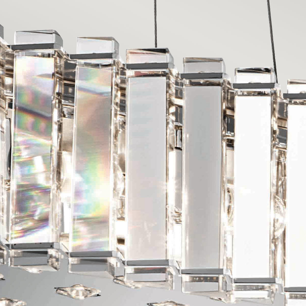 Bad-Deckenleuchte Crystal Skye (verchromt) 8x - Elstead Lighting