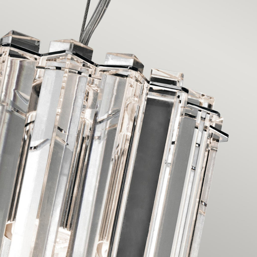 Pendelleuchte Crystal Skye (verchromt) 2x - Elstead Lighting