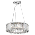 Pendelleuchte Crystal Skye (verchromt) 6x - Elstead Lighting