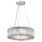 Pendelleuchte Crystal Skye (verchromt) 6x - Elstead Lighting