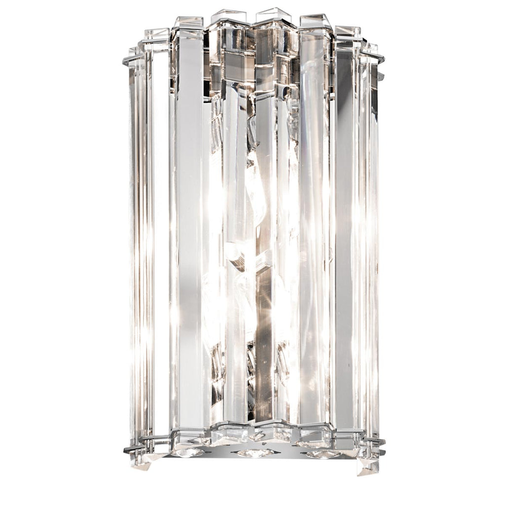 Bad-Wandleuchte Crystal Skye (verchromt) 2x - Elstead Lighting