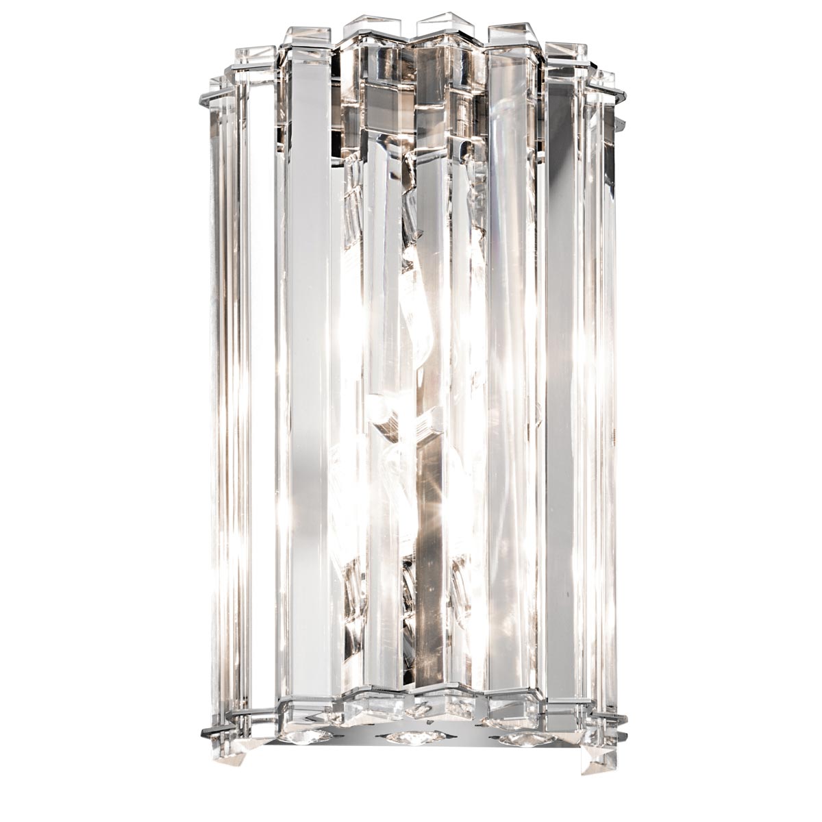 Bad-Wandleuchte Crystal Skye (verchromt) 2x - Elstead Lighting