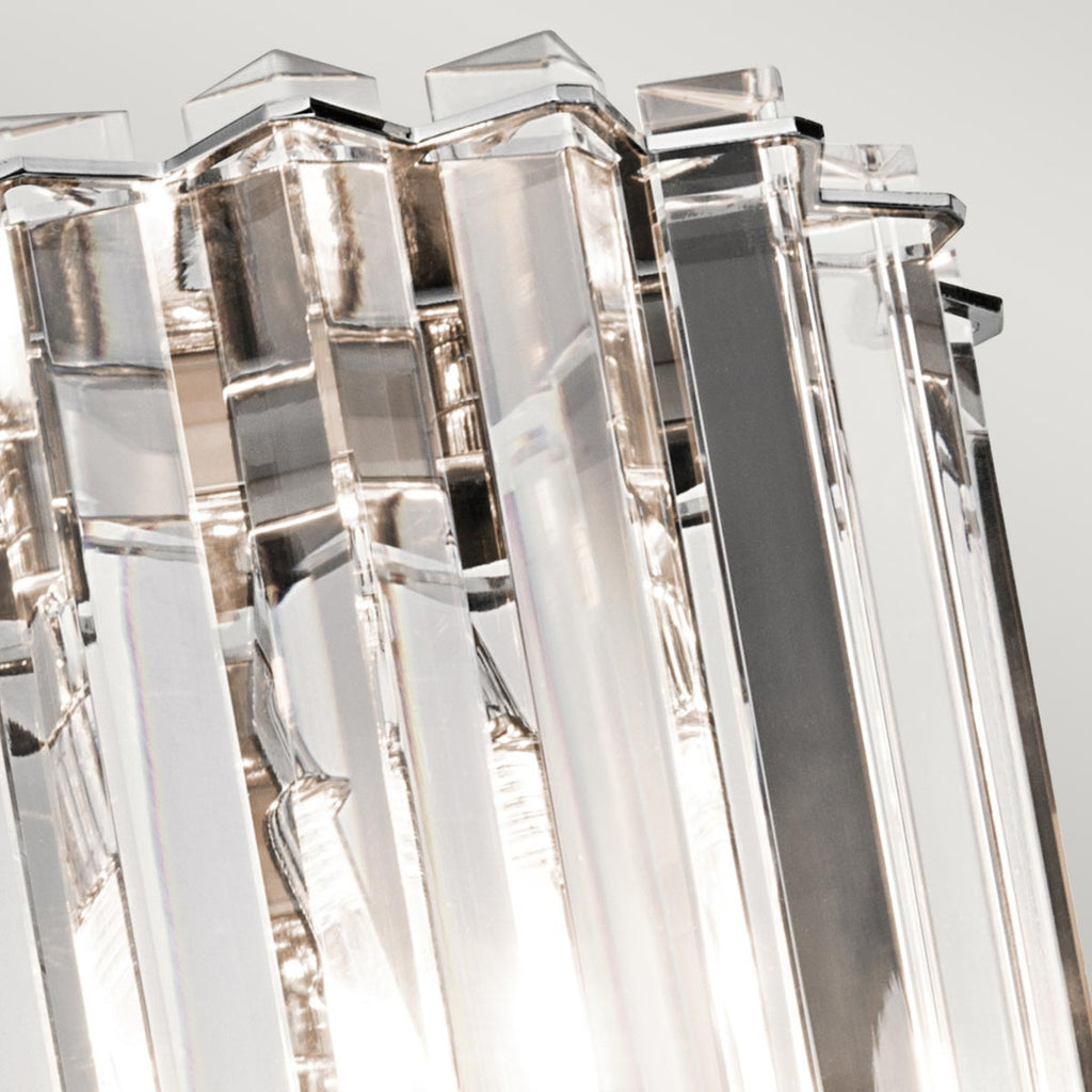 Bad-Wandleuchte Crystal Skye (verchromt) 2x - Elstead Lighting