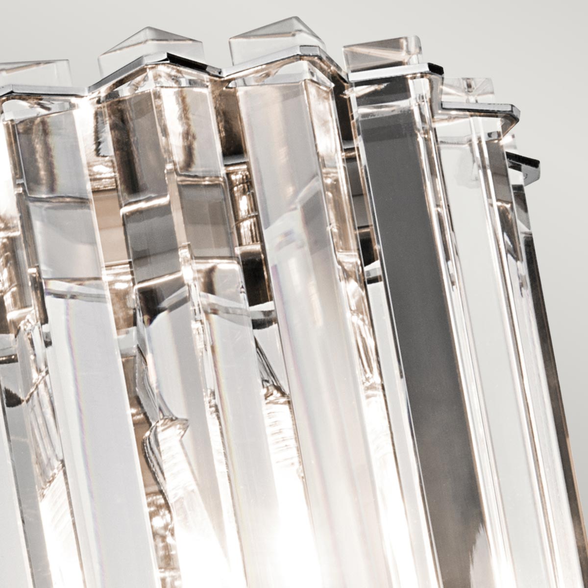 Bad-Wandleuchte Crystal Skye (verchromt) 2x - Elstead Lighting