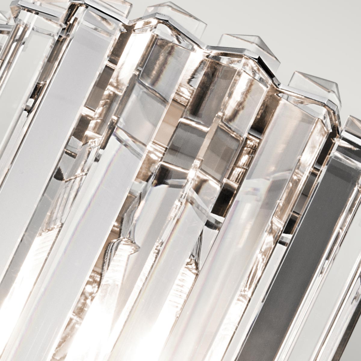 Bad-Wandleuchte Crystal Skye (verchromt) 2x - Elstead Lighting