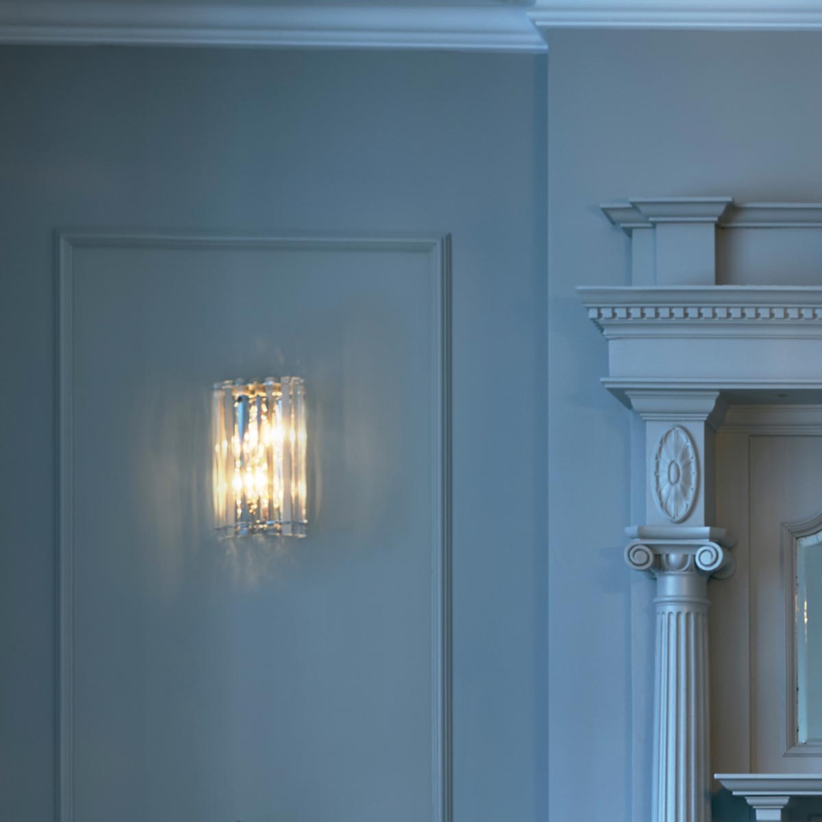 Bad-Wandleuchte Crystal Skye (verchromt) 2x - Elstead Lighting