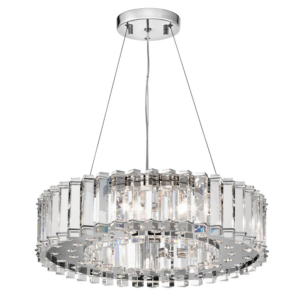 Bad-Deckenleuchte Crystal Skye (verchromt) 8x - Elstead Lighting
