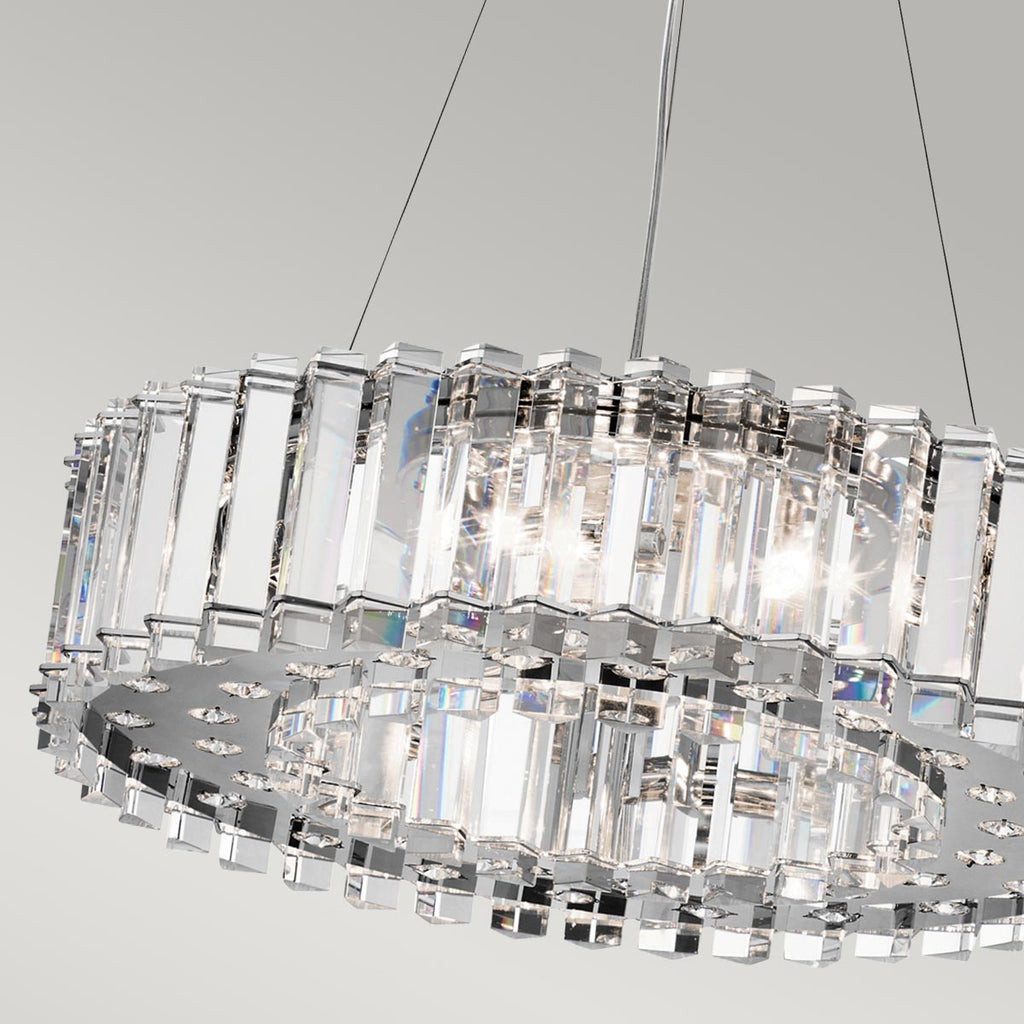 Bad-Deckenleuchte Crystal Skye (verchromt) 8x - Elstead Lighting