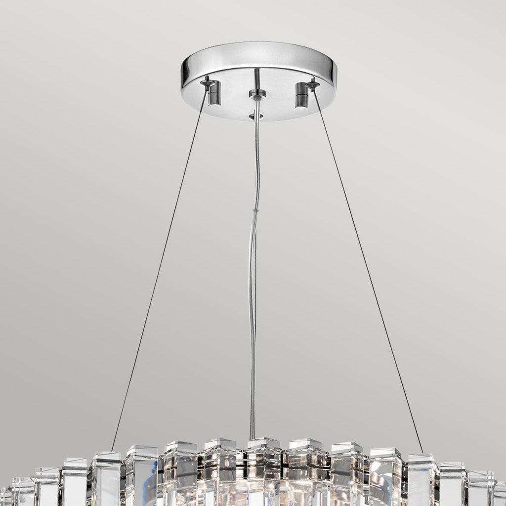 Bad-Deckenleuchte Crystal Skye (verchromt) 8x - Elstead Lighting