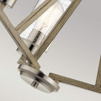 Pendelleuchte Deryn (grau) 3x - Elstead Lighting