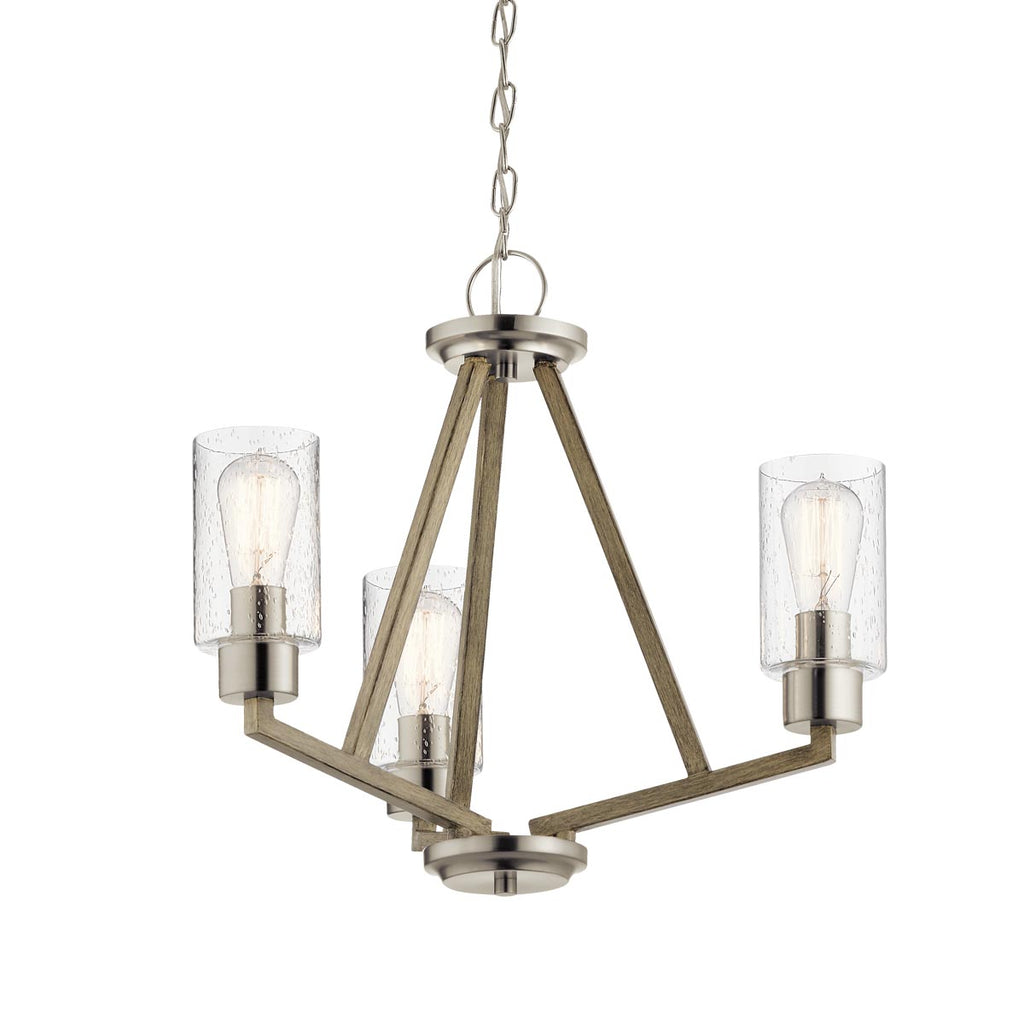 Pendelleuchte Deryn (grau) 3x - Elstead Lighting