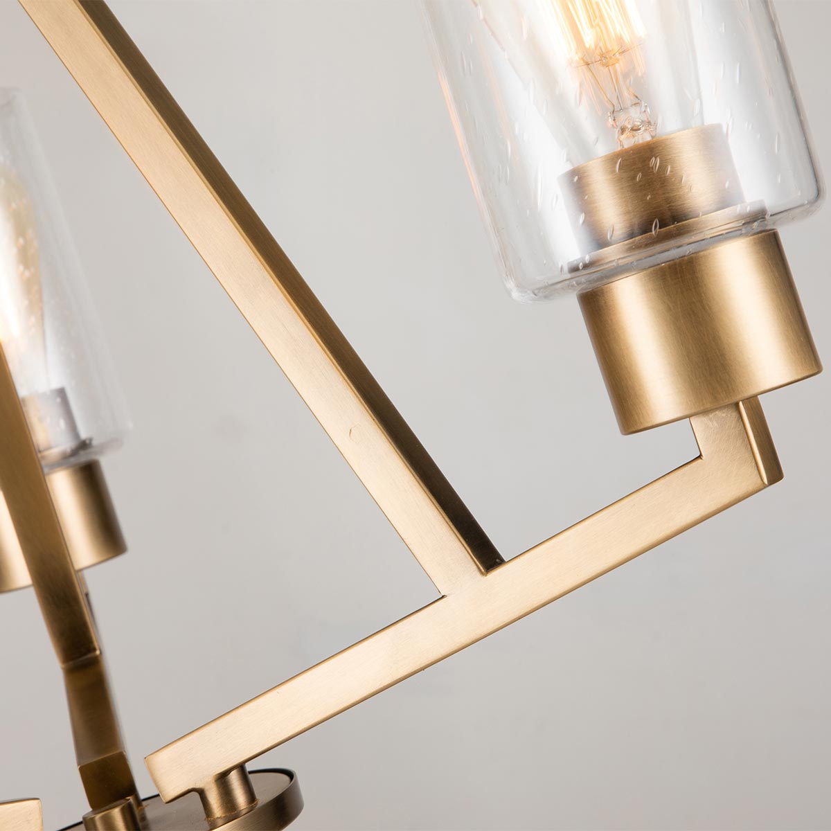 Pendelleuchte Deryn (messingfarben) 3x - Elstead Lighting