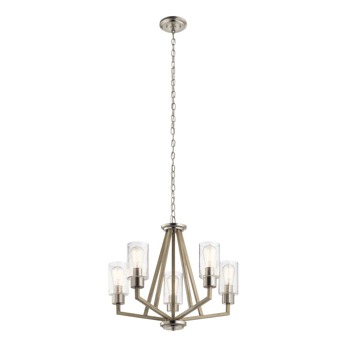 Pendelleuchte Deryn (grau) 5x - Elstead Lighting