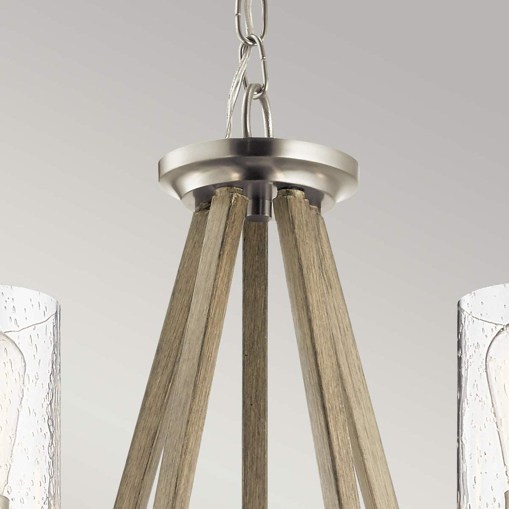 Pendelleuchte Deryn (grau) 5x - Elstead Lighting