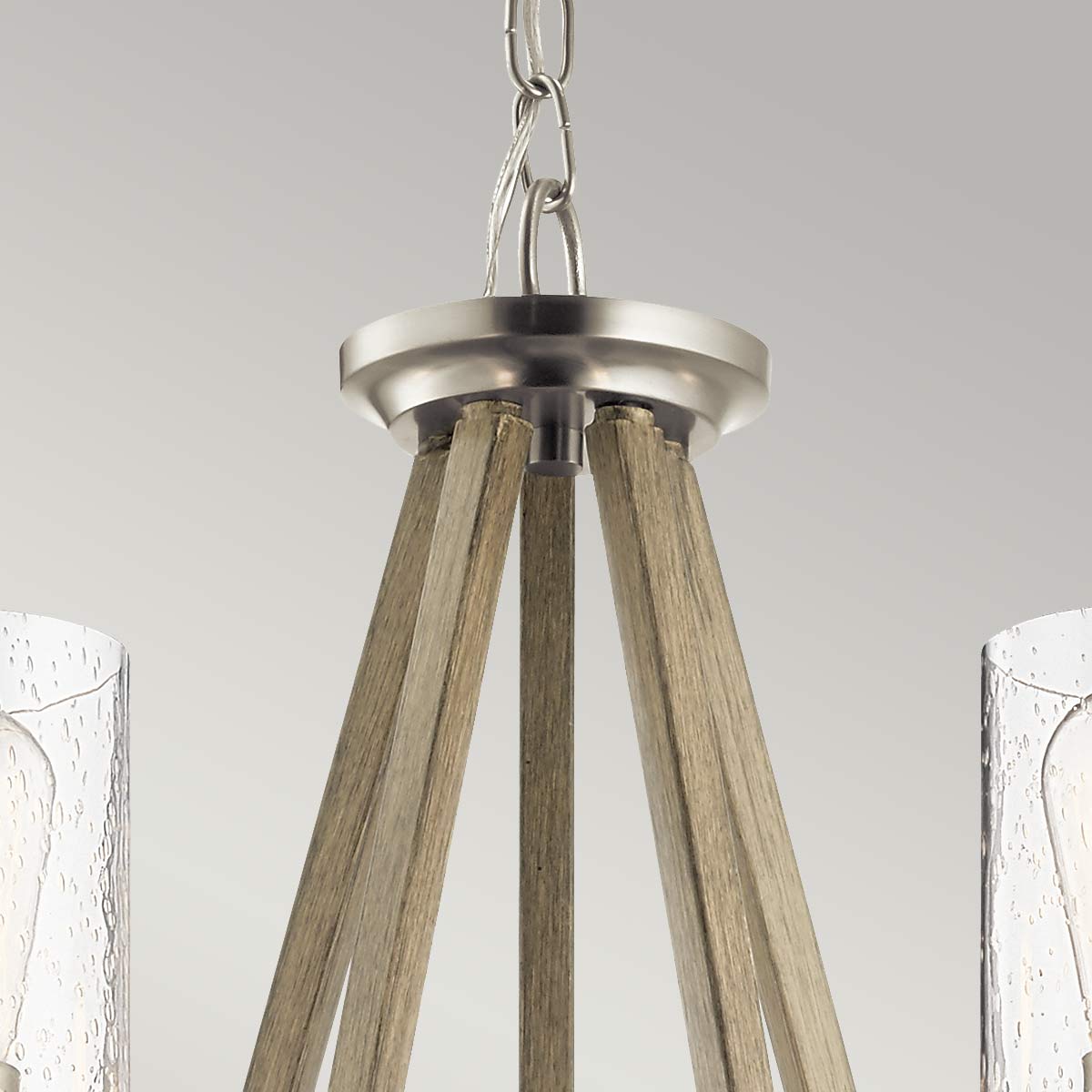 Pendelleuchte Deryn (grau) 5x - Elstead Lighting