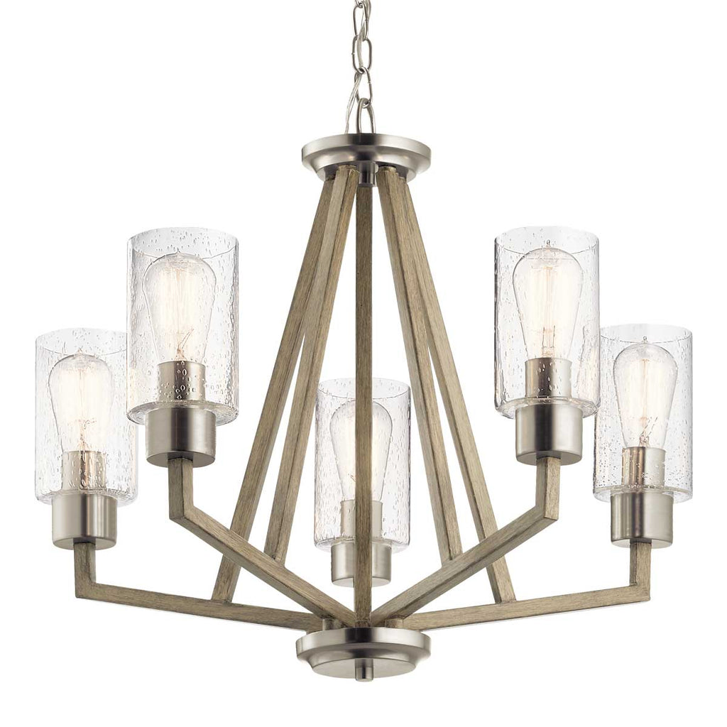 Pendelleuchte Deryn (grau) 5x - Elstead Lighting