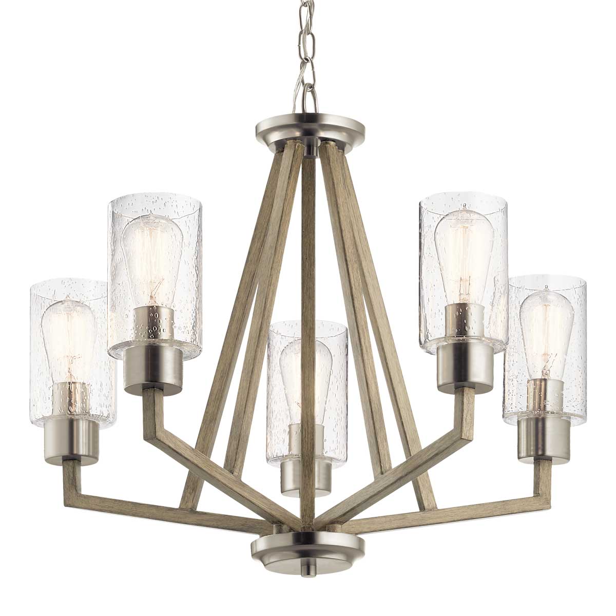Pendelleuchte Deryn (grau) 5x - Elstead Lighting