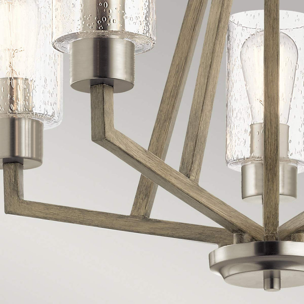 Pendelleuchte Deryn (grau) 5x - Elstead Lighting