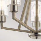 Pendelleuchte Deryn (grau) 5x - Elstead Lighting