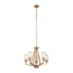 Pendelleuchte Deryn (messingfarben) 5x - Elstead Lighting