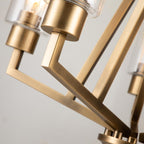 Pendelleuchte Deryn (messingfarben) 5x - Elstead Lighting