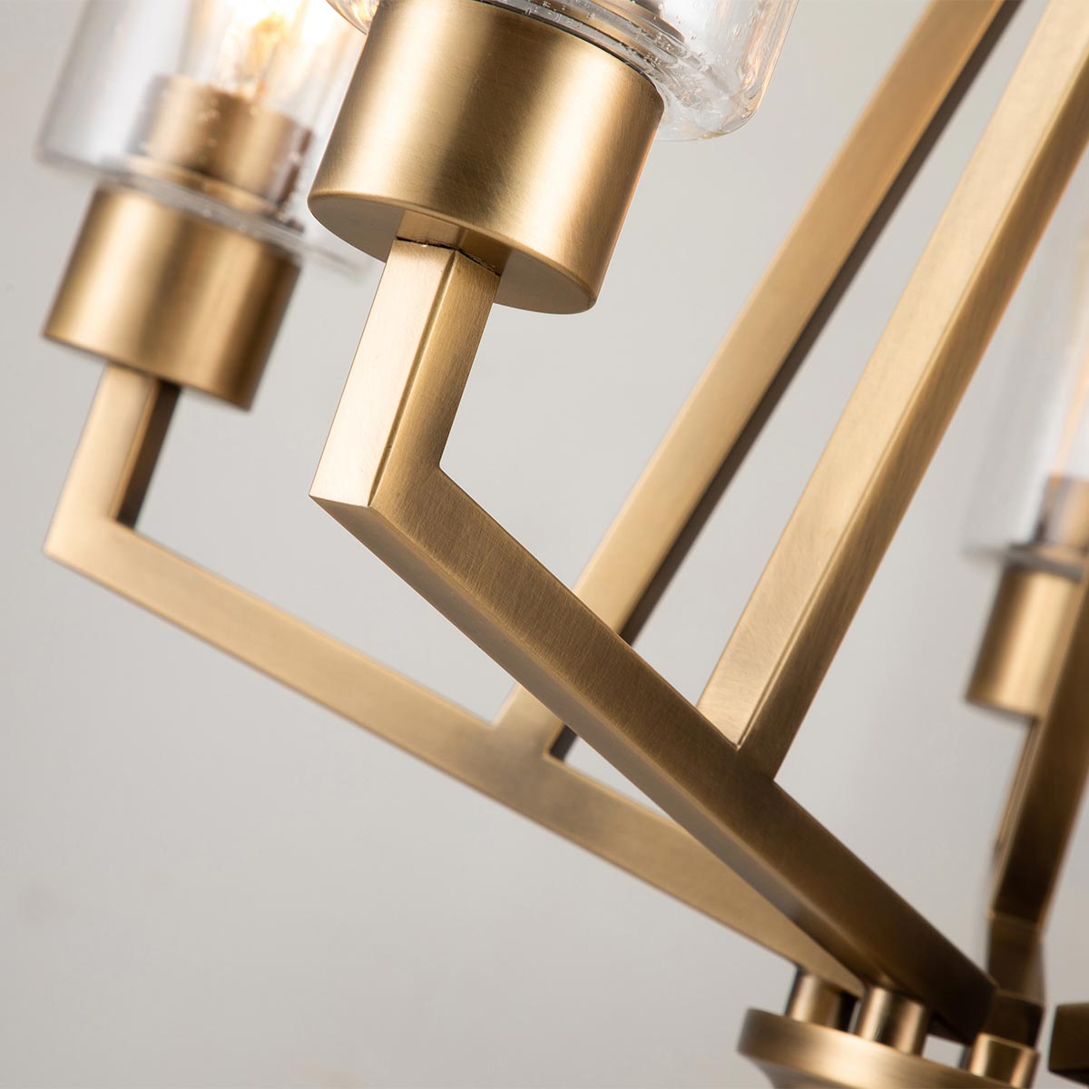 Pendelleuchte Deryn (messingfarben) 5x - Elstead Lighting