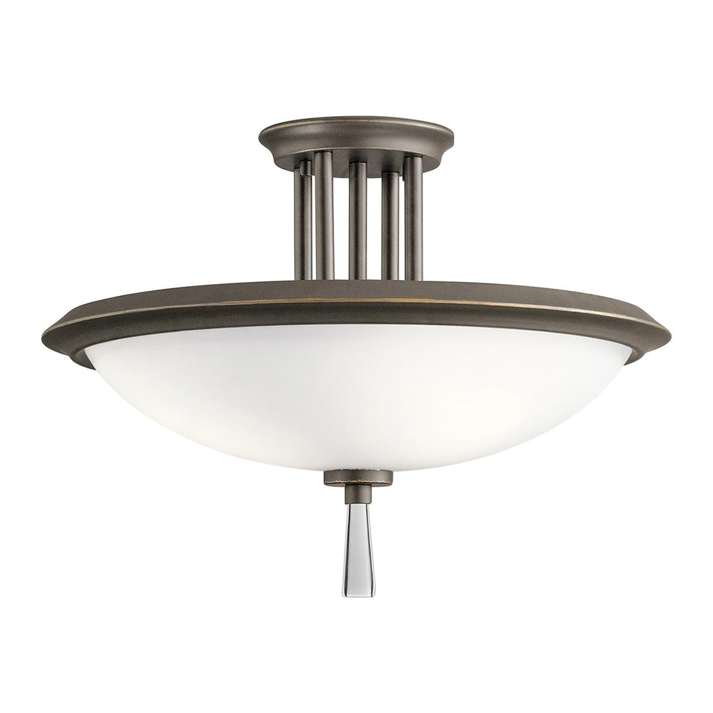 Deckenleuchte Dreyfus (bronzefarben) 3x - Elstead Lighting