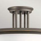 Deckenleuchte Dreyfus (bronzefarben) 3x - Elstead Lighting