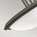 Deckenleuchte Dreyfus (bronzefarben) 3x - Elstead Lighting