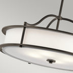 Pendelleuchte Emory (bronzefarben) 4x - Elstead Lighting