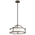 Pendelleuchte Emory (bronzefarben) 3x - Elstead Lighting