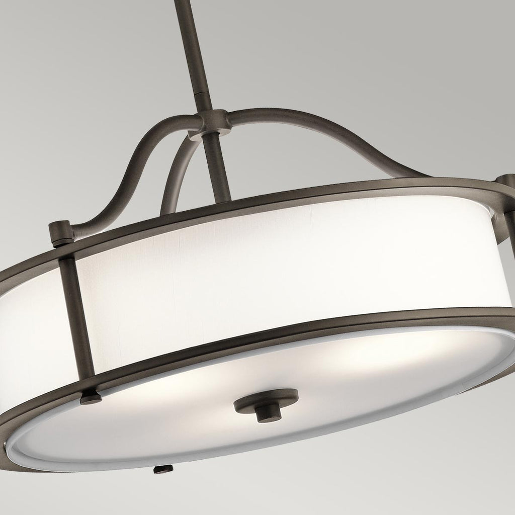 Pendelleuchte Emory (bronzefarben) 3x - Elstead Lighting