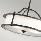 Pendelleuchte Emory (bronzefarben) 3x - Elstead Lighting