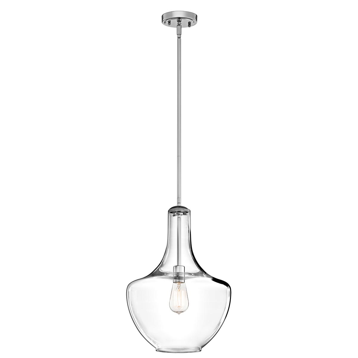 Pendelleuchte Everly (verchromt) 1x - Elstead Lighting