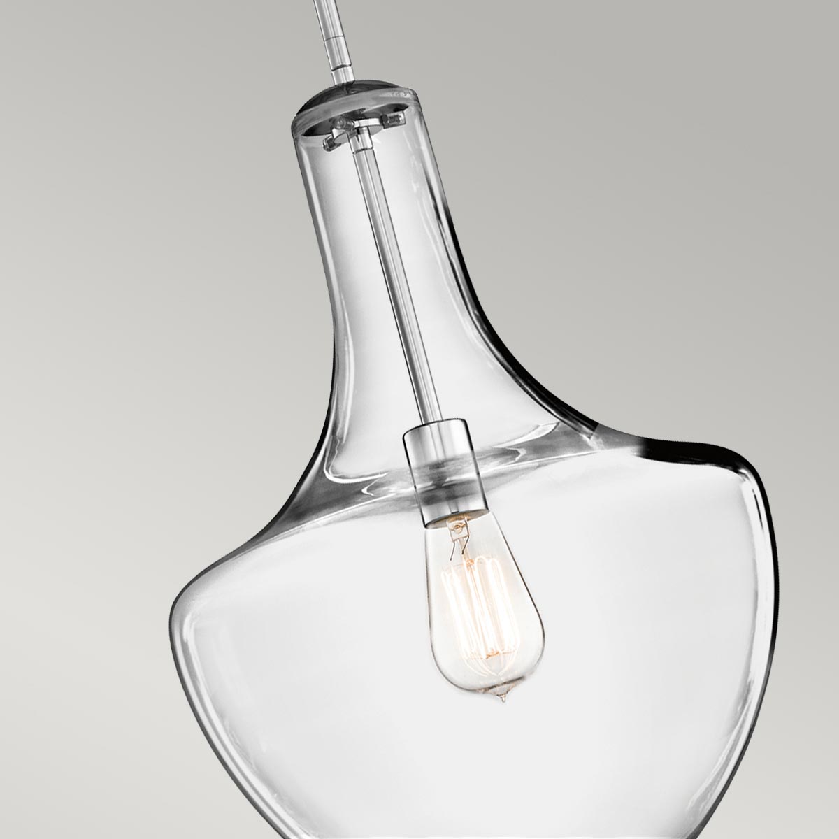 Pendelleuchte Everly (verchromt) 1x - Elstead Lighting