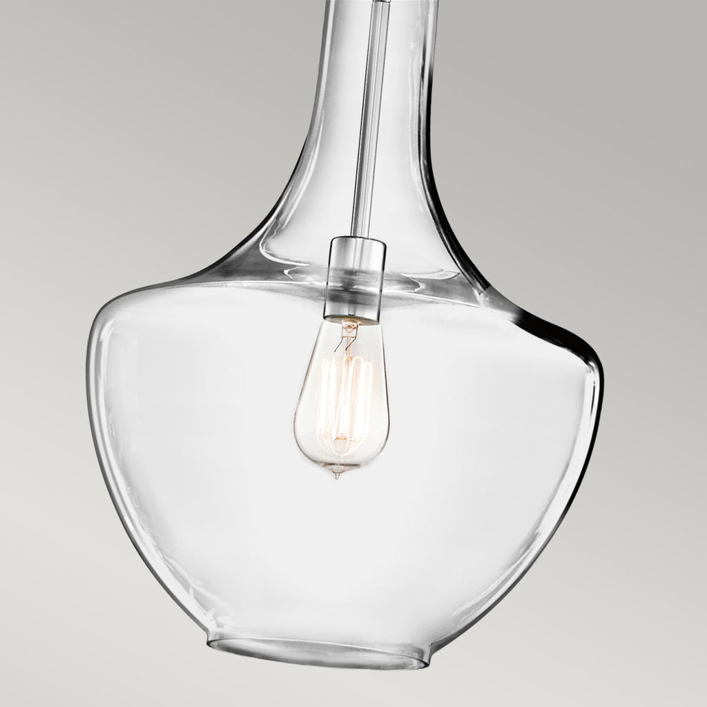 Pendelleuchte Everly (verchromt) 1x - Elstead Lighting