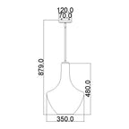 Pendelleuchte Everly (bronzefarben) 1x - Elstead Lighting
