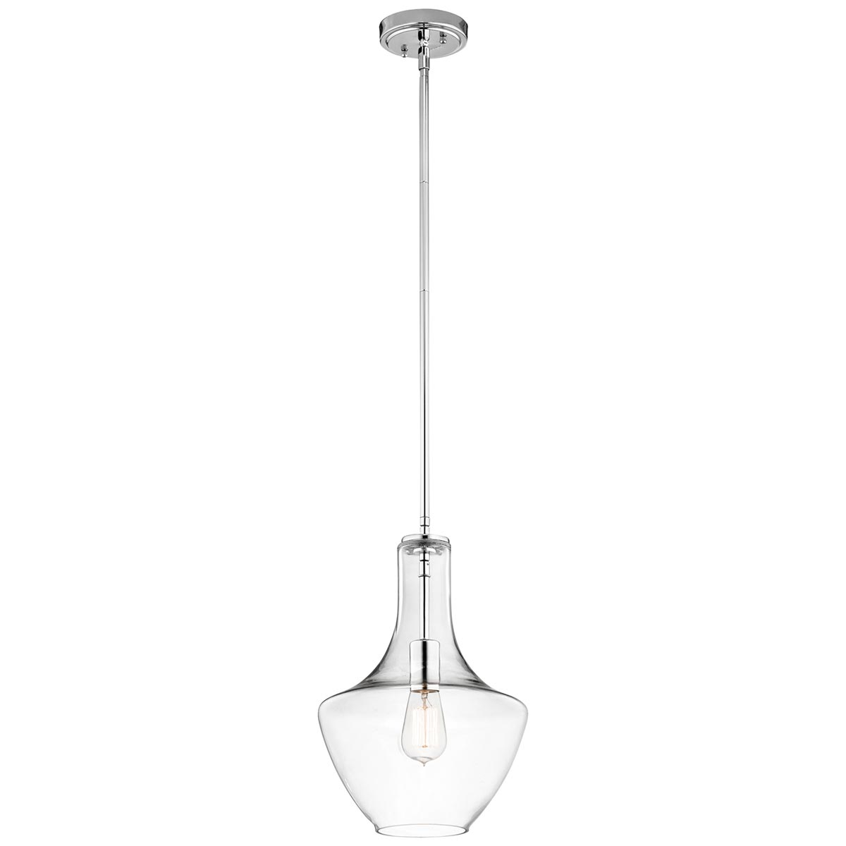 Pendelleuchte Everly (verchromt) 1x - Elstead Lighting