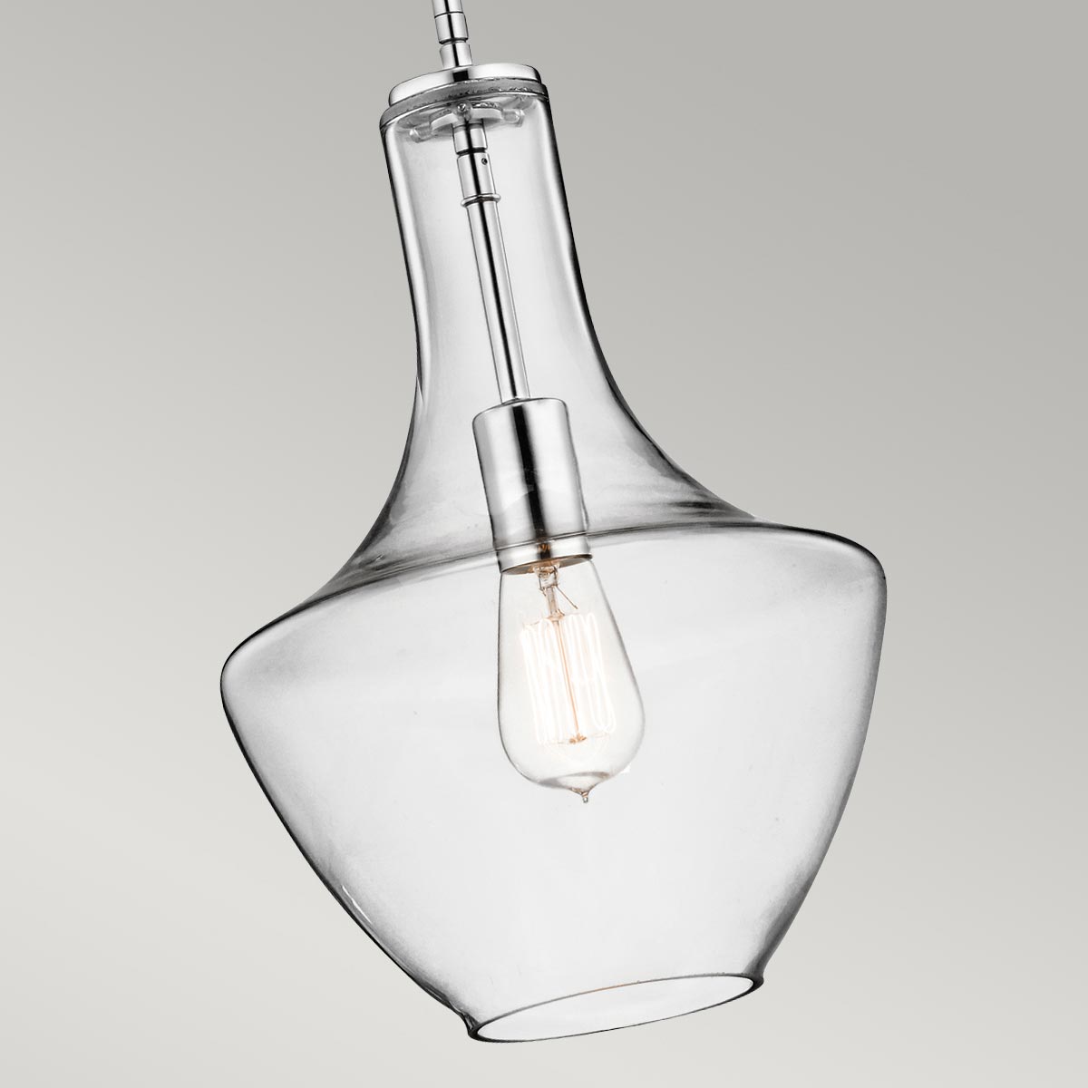 Pendelleuchte Everly (verchromt) 1x - Elstead Lighting
