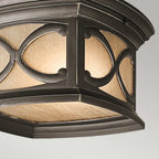 Außen-Deckenleuchte Franceasi (bronzefarben) 2x - Elstead Lighting