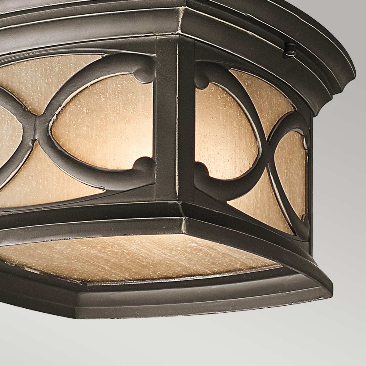 Außen-Deckenleuchte Franceasi (bronzefarben) 2x - Elstead Lighting