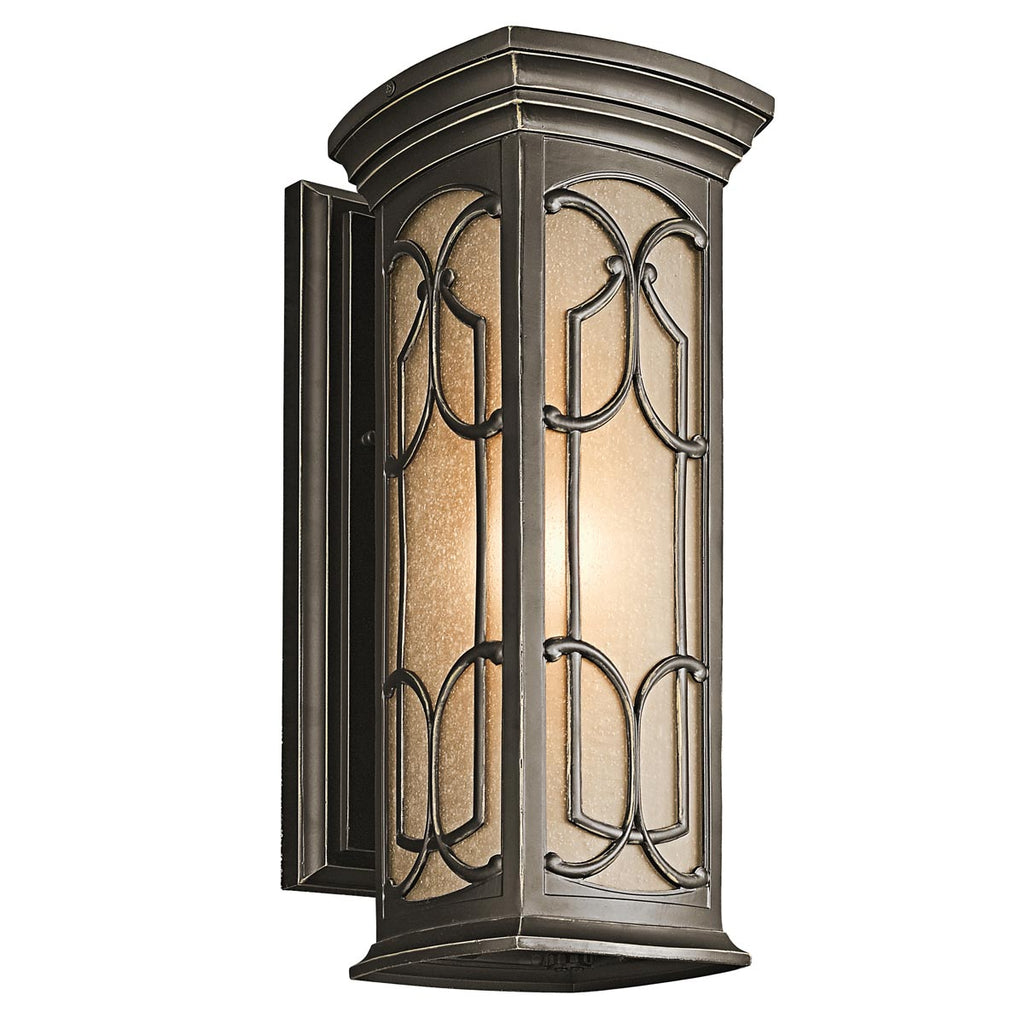 Außen-Wandleuchte Franceasi (bronzefarben) 1x - Elstead Lighting