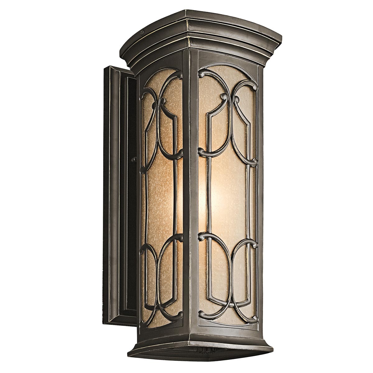 Außen-Wandleuchte Franceasi (bronzefarben) 1x - Elstead Lighting